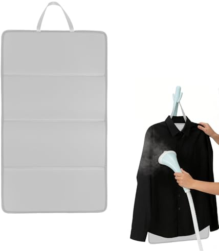 Foldable Steamer Board for Clothes, Hanging Pad for Door or Table