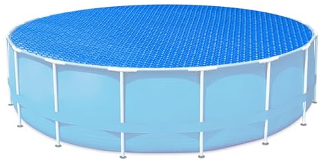 Copertura Solare per Piscina Interrata - Isolanti Rotondi - Coperta Termica per Piscina,per Giardino, Cortile, Patio, Giochi, Campeggio, Estate, Comunità, Resort, Appartamento