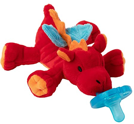 WubbaNub Infant Pacifier - Red Dragon