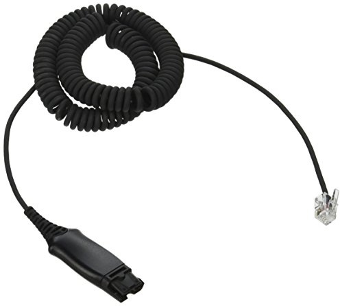 Plantronics 72442-41 Kabel Stecker, Schwarz