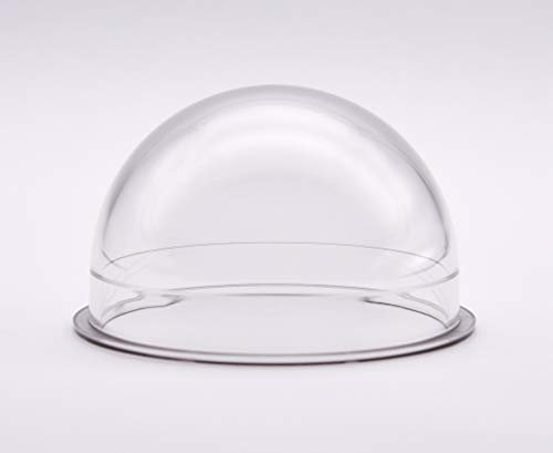 JMX 3,8 Pulgadas Policarbonato Interior/Exterior CCTV Claro Caja de la Cámara Domo Seguridad Cámara Domo Domo Vivienda