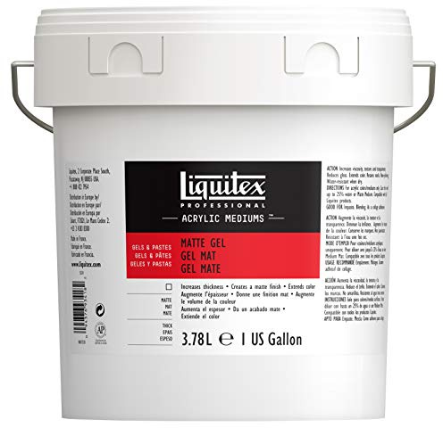 Liquitex Additif - Médium Gel Mat Seau 3,78L
