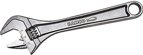 Bahco 8075 C IP Adjustable Wrench in Industrial Pack, Silver, 18-Inch, 53 mm