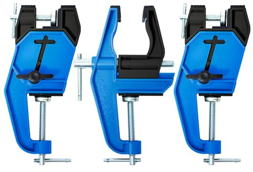 XCMAN Alpine Ski Vise Pro für Skistuning und Wachsen, verstellbarer Winkel und Höhe, langlebig und stabil, Backenöffnung bis zu 105 mm