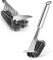 Grillrost Bürste mit Schaber und Flaschenöffner Grillbürste,3 in 1 BBQ Grillbürste mit Starken Schaber,Barbecue Grill Cleaner Tools 18,für Holzkohle Elektro Gas Grill Garten Barbecue