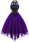 kinstell Robe corset gothique sans manches pour femme, robe vintage en dentelle florale pour cocktail, Halloween, punk, hippie