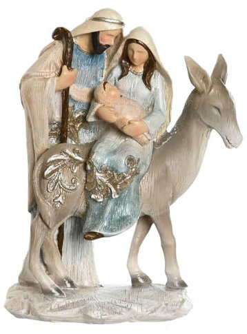 Hogar y Mas Portal DE BELÉN Nacimiento Resina ASNO 14X8,5X19CM