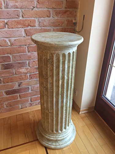 Hermosa columna griega alta, 100 cm.