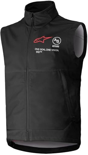 Alpinestars - Techstar Softshell-Weste für Jugendliche, Schwarz, Größe L (3700425-10- L)