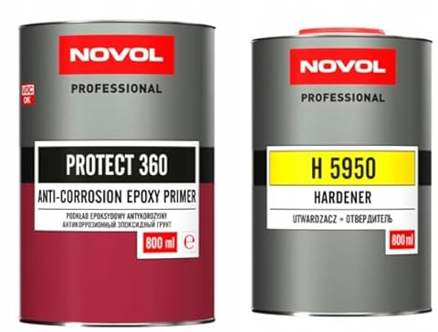 Novol Protect 360 Epoxy Primer Paint Anti-Corrosion 2K 1.6L 1:1