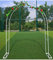 DJZZ Torbogen für Hochzeit Weiss Rankhilfe Rosenbogen Metall Gartenbogen Pergola Verzinkt Rankgitter für Rosen Kletterpflanzen 200cm 160cm 80cm 350cm 300cm breit (Größe : B160 x H220cm)