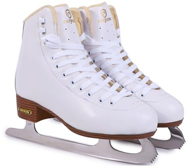 LuminescentDream Hockey Schlittschuh Jugend Eishockey Schlittschuhe Bequeme Passform Softboot gefüttert Edelstahlkufe vorgeschliffen,Eishockey Schlittschuhe mit Schnürung Eislaufschuhe Herren Damen