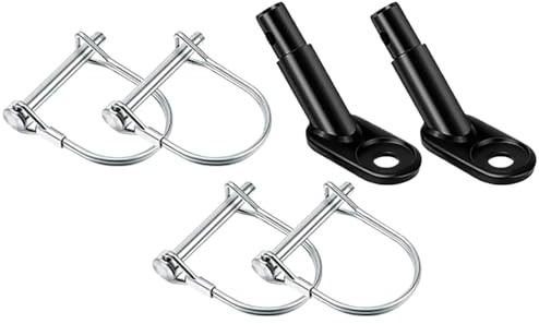 Bike Trailer Attachment | Bicycle Trailer Parts | Shock-Absorbing Hook Heavy-Duty Quick-Release for Dog-Walking Cycling Hiking Camping