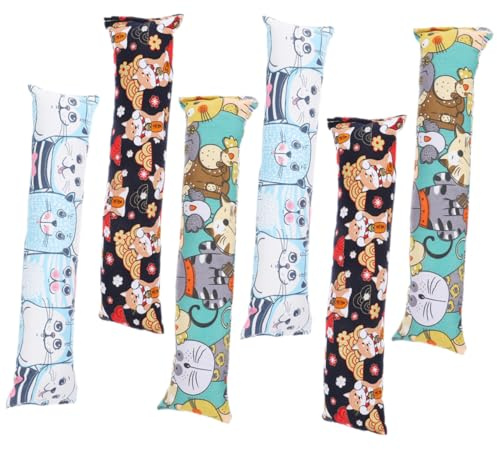 HANABASS 6pcs Catnip Pillow Toy for Cat Chew Toys Catnip for Kitten Interactive for Indoor Cats