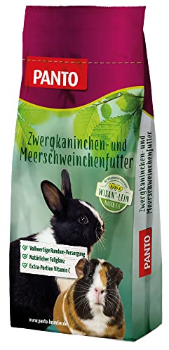 PANTO® Zwergkaninchenfutter 25 kg, 1er Pack (1 x 25 kg)