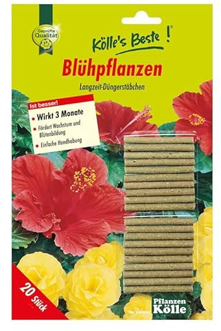 Düngestäbchen für Blühpflanzen 20 Stück