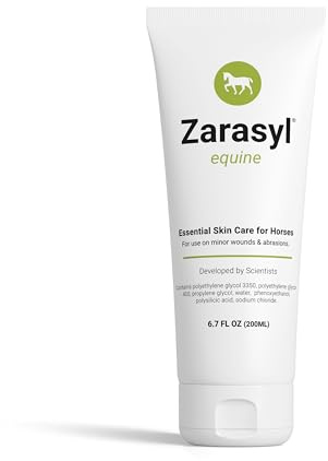 Essential Skin Care Ointment for Horses - Protects and Moisturizes for Equine Healing - Competition Safe, Steroid Free First Aid Salve for Horse Wounds and Skin Repair – 6.7oz