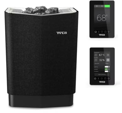 Tylö Sense 10,5 kW Elektrische Saunaofen mit Saunasteuerung Elite WiFi und App-Steuerungssystem