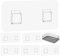 Shower Caddy Bathroom Organizers 6 Pcs Bathtub Shampoo Holder Self-Adhesive Spice Storage Shelves Inside Rack Replacement Corner Heads Hooks Wall Strips Baskets Suction Cup Hook Integrated Mounted