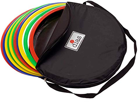 RHINOS sports Koordinationsreifen 12er Set inkl. Tragetasche