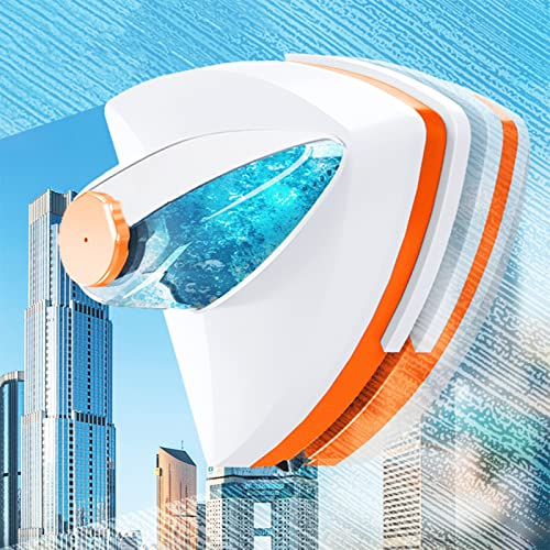 Water-Filled Magnetic Glass Brush Double Side Glass Cleaning Brush for Window Cleaning Household Cleaning Tool Magnetic Window Cleaner Brush Thickness 20-30mm