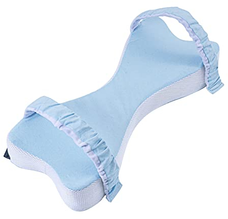 Schaumstoff-Kniekissen, orthopädisches Bein-Kniekissen | Bettkeil-Stützkissen | Schaumstoff-Kniekissen, Beinstützkissen zum Schlafen auf der Seite, zur Linderung von Rücken-, Hüft-, Knie- und Ischia