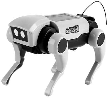 Oshhni Modelo de Rompecabezas 3D, Perro Robot RC, Juguete Divertido para fotografía, Manualidades DIY, Rompecabezas de autoinstalación, Juguete para Regalos