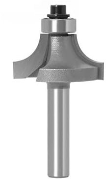 1/3pcs 8mm Shank Round-Over Router Bits for Wood Woodworking Tool 2 Flute Endmill with Bearing Milling Cutter Corner Round Over Bit(8X32)