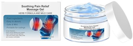 Mnozreo Gel Masaje Fisioterapia con Efecto Calor,Balsamo de Caballo que Crema Antiinflamatoria,100G,1PC,Loción de Masaje Muscular de Calor Profundo