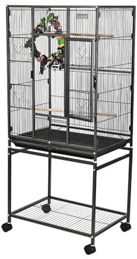 Flight Cage Luxury Villa Bird Cage for Parrots Complete New Type Birdhouse & Nest