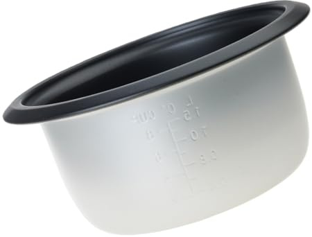 Taza de arroz interior de aluminio para olla arrocera eléctrica fztonk, forro de reemplazo para ollas de cocina antiadherentes, ollas de hornear fáciles de limpiar, reemplazo de ollas de cocina