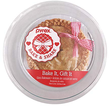 Pyrex Glass Bakeware Pie Plate 9 x 1.2
