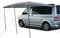 Maypole Universal Sun Canopy for Caravans & Campervans, 2.5m v 2.5m Grey