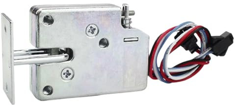 NISHZHU Cerradura de Puerta de Gabinete de Almacenamiento DC 5V Mini Cerradura de Cajón de Gabinete de Control Eléctrico