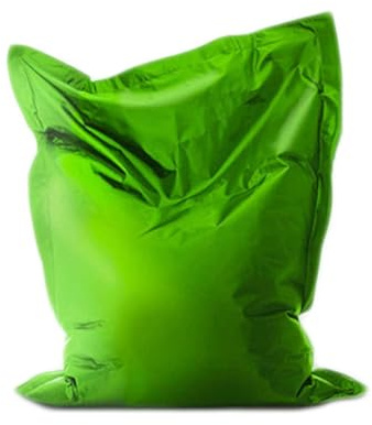 Sofdicht Funda de Puff Pera Sin Relleno, Puf Grande Impermeable Oxford para Interior y Exterior Bolsa de Frijoles para niños Adolescentes y Adultos,Verde,140 * 180cm