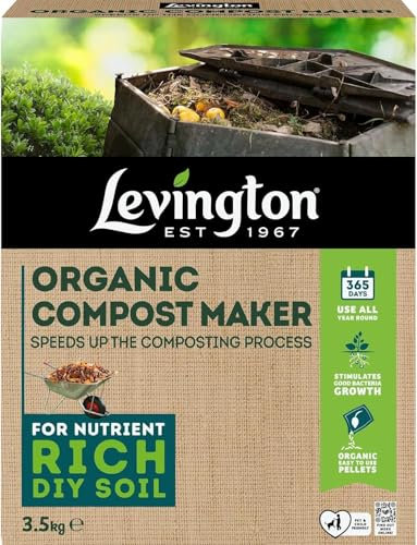 MURIEL BARGAINS Levington Compost Maker 3.5kg | Accelerates Organic Waste Breakdown for Rich, Nutrient-Dense Compost | Ideal for Garden Bins, Heaps & Eco-Friendly Gardening
