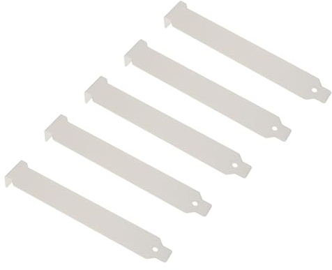 VGOL 5 pz Computer Case PCI Slot Metallo Copertura Staffa 120mm x 1mm per la maggior parte dei casi di computer