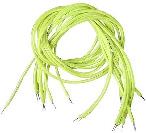 Flexibles Filament, LED, weich, 3 V, 255 mm, 300 mm, Lampenteile, DIY-Glühlampen, Zubehör, Diodendekoration, Grün, 255 mm, 20 Stück