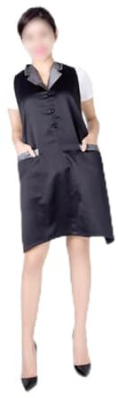 Cabilock Fashion Barber Schürze Verstellbare Friseurschürze Und Atmungsaktiv Professionelle Salonuniform Für Haarschnitte