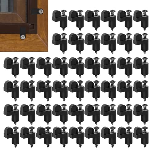 Clips Retenedores De Mosquiteros 48 Piezas 9.5 mm Sujetador De Alta