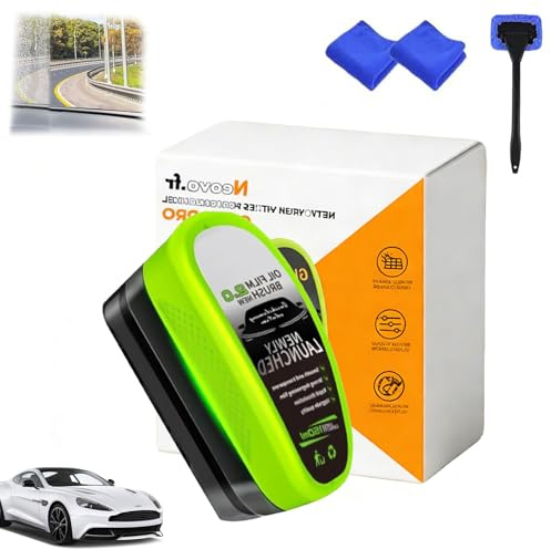 2026 Nouveau Pro Nettoyeur Vitre Voiture,150ml Nettoyant Pare Brise, Oil Film Remover, Dissolvant De Film D'huile Pour Verre, Pour Pare-Brise, Vitres Et Rétroviseurs (1, Taille unique)