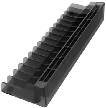 Ciieeo Spielkartenhalter aus Abs für Desktop und Raumorganisation Vertikaler Aufbewahrungsbox zur Ordentlichen Spielkarten und Spielscheibenlagerung Schlichtes Design