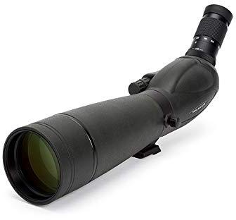 Celestron 52332 TrailSeeker 80mm Angled Spotting Scope Telescope, Black