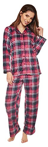 Selente Sweet Dreams gosiga, 2-delad kvinnors husdräkt gjord av fluffig fleece eller flanell, olika modeller