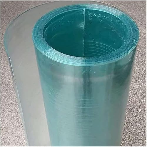 DAZULI Greenhouse Polycarbonate Panel Outdoor Rainproof Daylighting Cladding Sheet Roofing Uv Protection Shed Cover for Balcony Carport Easy to Cut & Bend(Size:59.1''x9.8',Color:Clear)