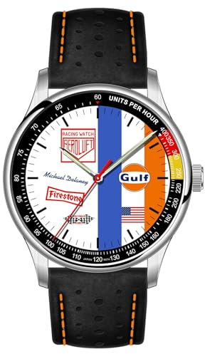 Aeroluft Montre Pilote Automobile de Course Racing Homme Type 2 Michael Delaney Le Mans 71