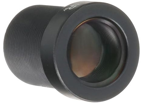 sourcing map 16mm CCTV Camera Lens 5MP F2.0 FPV Wide Angle Security Camera Lens M12 Threaded Dia for IP Camera Panoramic, Black 2Pcs