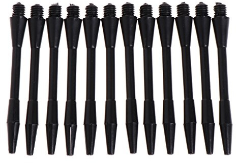 MISUVRSE Lot de 12 tiges à vis courtes en nylon et plastique 5 cm avec pointe en acier
