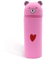 KUIZHEN Federmäppchen aus Weichem Silikon, Kawaii Federmäppchen Pencil Case Rosa Schlampermäppchen und Stifteköcher 2 in 1 für Studenten Jugendliche Erwachsene