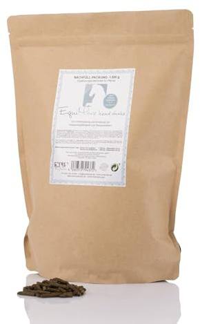 EquiMove Head Shake (1,5 kg), tilläggsfoder för hästar med adaptogener, vid stress och oönskat beteende (påse)